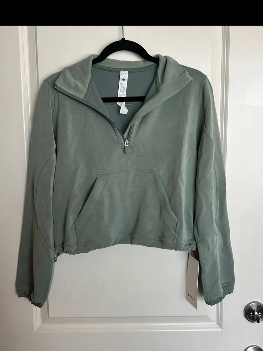 Lululemon Softstreme Cropped Half-zip